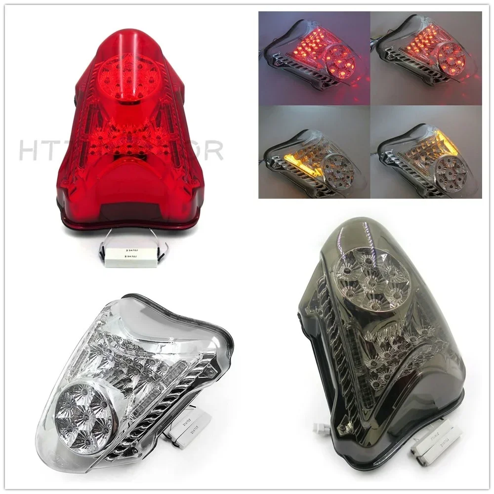 

Motorcycle Parts LED Tail Brake Light Turn Signals for 2008-2019 Hayabusa GSX1300R Smoke 2010 2011