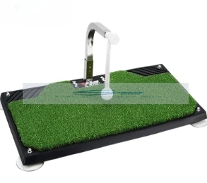 PGM plus-Sized \Height Adjustment \360 ° Rotation Golf Swing Trainer Indoor Plane Impact Golf Mat