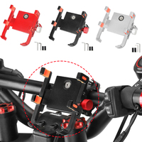 Motorcycle Mobile Phone Holder Electric Bicycle Shockproof Fixed Rotating Navigation Aluminum Alloy Mobile Phone Mount Bracket