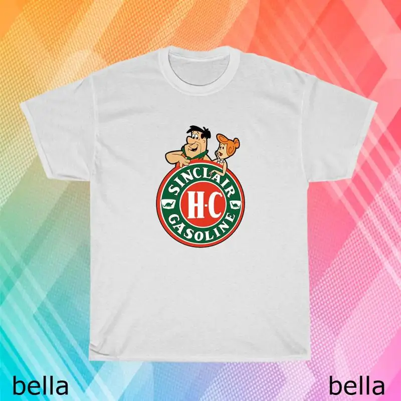 تي شيرت جديد بشعار سنكلير دينو مقاس مضحك من S إلى 5XL