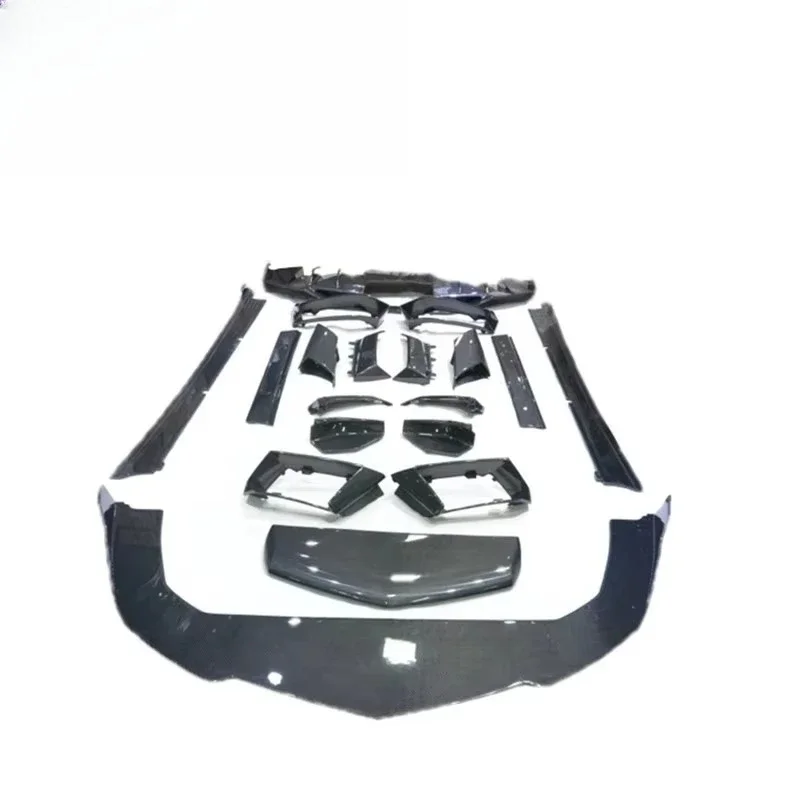 High Quality DMC Style Carbon Fiber Body Kit for Aventador LP700 (2011) - Front Lip Side Skirt Rear Diffuser