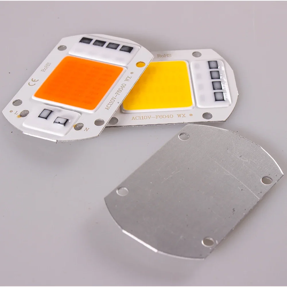 Smart IC does not require driving LED COB light source chip 220V DIY floodlights spotlights  LED bulbs outdoor light accessories