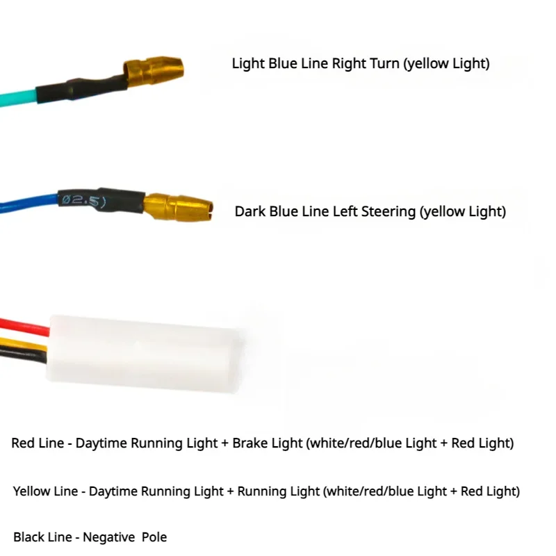 Motorcycle LED Integrated Rear Tail Brake Light With Turn Signals Taillight For HONDA CB650R CB300R CB150R CBR650R CB CBR 650R - Image 5