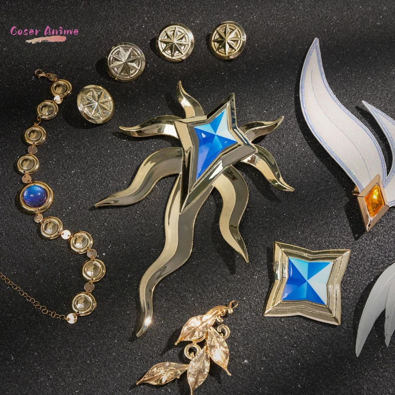 أزياء سايرين التأثيرية لعبة هونكاي: زي ستار ريل زي الهالوين كرنفال حفلة عيد الميلاد لعب الأدوار الملابس