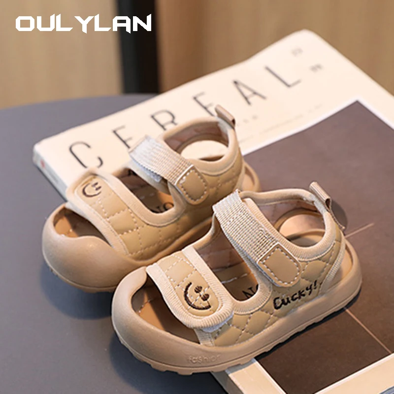 Summer New Casual Baby Shoes Sandals Boys Comfortable Soft Sole Walking Shoes Lightweight Girls Breathable Child Sandals