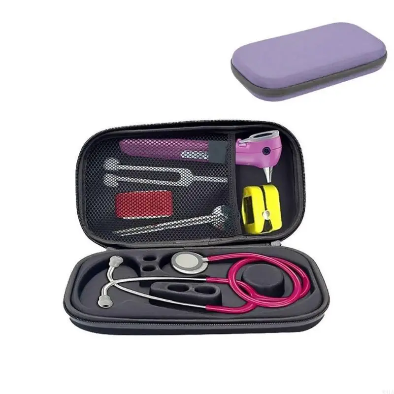 W91A Stethoscope Box Carry Travel Case Bag Antishock-Hard Pen Medical-Organizer