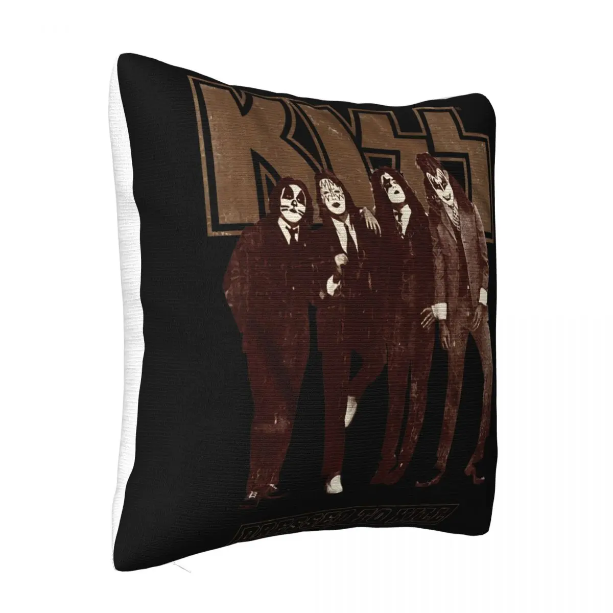 Kiss Dressed To Kill Mens Flag Suits Rock Band Nyc Album Concert Tour Merch Women Men Pillow Case