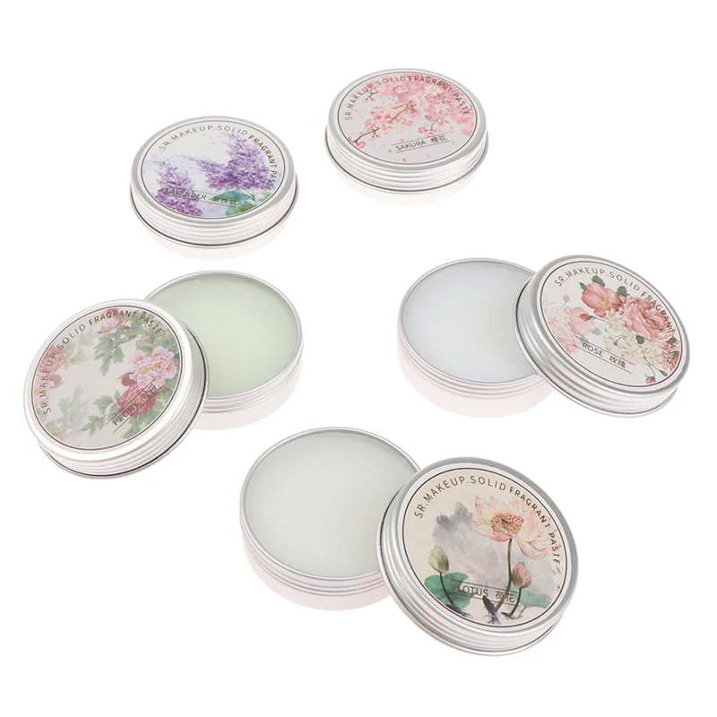 Women Solid Perfume Portable Balm Long-Skin Fragrance Fresh And Elegant Women Solid Perfume Body Aroma Gift