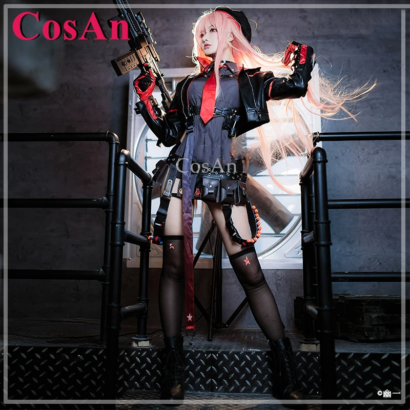 

CosAn Game NIKKE Rapi Cosplay Costumes Fashion Sweet Combat Uniforms Women Full Set Halloween Party Role Play Clothing S-XL New