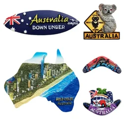 Australia Fridge Magnets Canberra Sydney Tourist Souvenirs Koala Fridge Stickers Wedding Gifts Message Board Magnetic Stickers