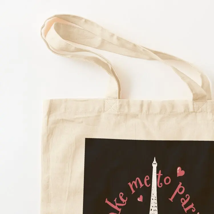 برج ايفل حمل حقيبة أكياس التسوق أكياس الشاطئ النسائية القابلة للطي حقيبة رائعة حقيبة تسوق محمولة