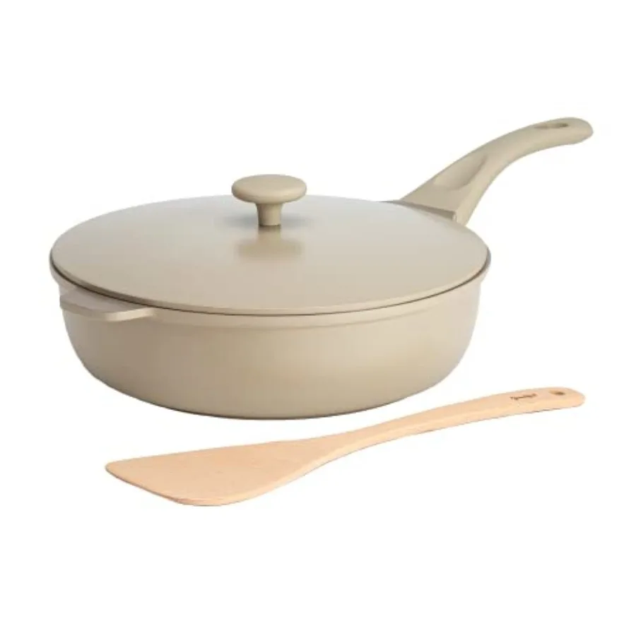 

All-in-One Pan Multilayer Nonstick High-Performance Cast Construction Multipurpose Design Replaces Multiple Pots and Pans Dishw