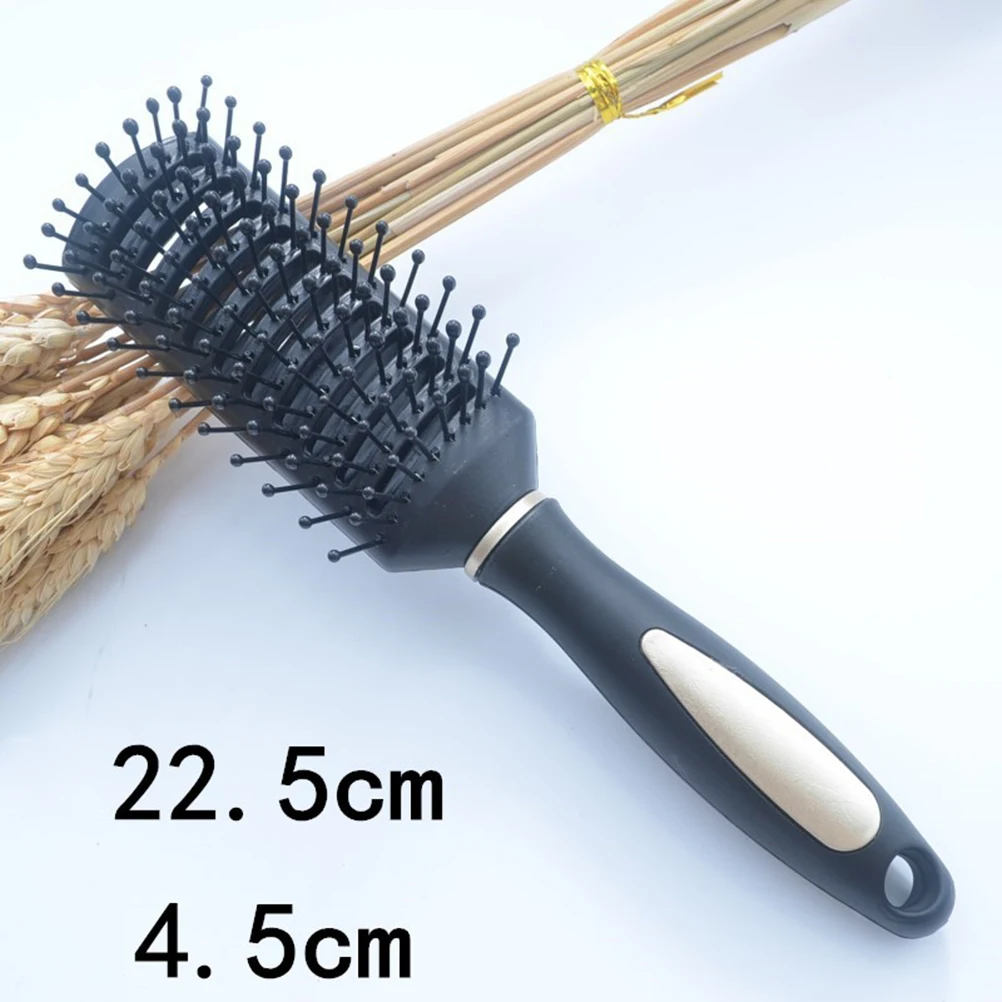 

2pcs Plastic Rib Comb Airbag Brush For Scalp Massage Antistatic Lightweight Portable Hair Comb Women Non-Scratch Comfort Grip