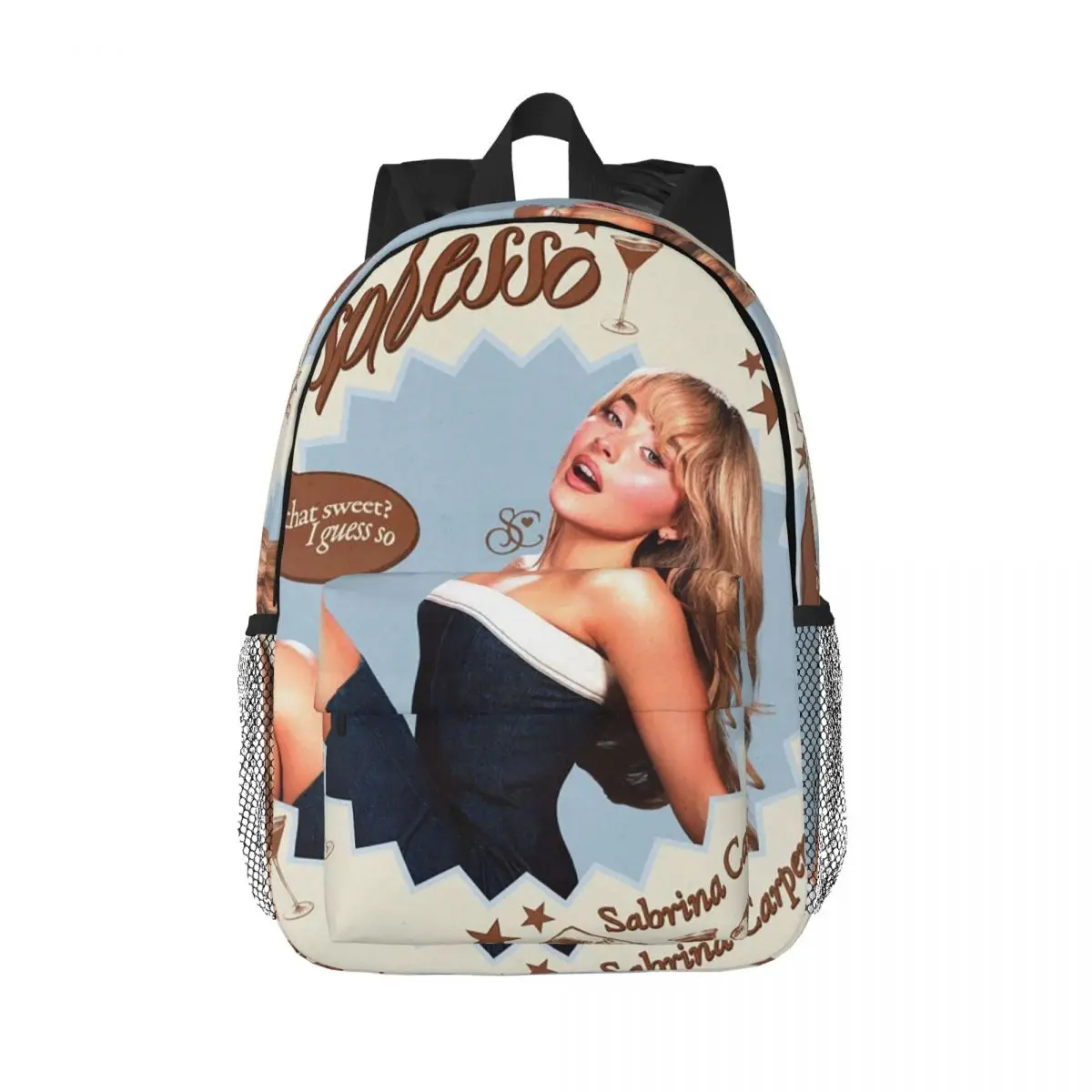 

S-Sabrina Carpenter Album Singer Backpack Hot Sale Daypack Boys Girls BookBag Shoulder Bags for Men Women Children School Bag