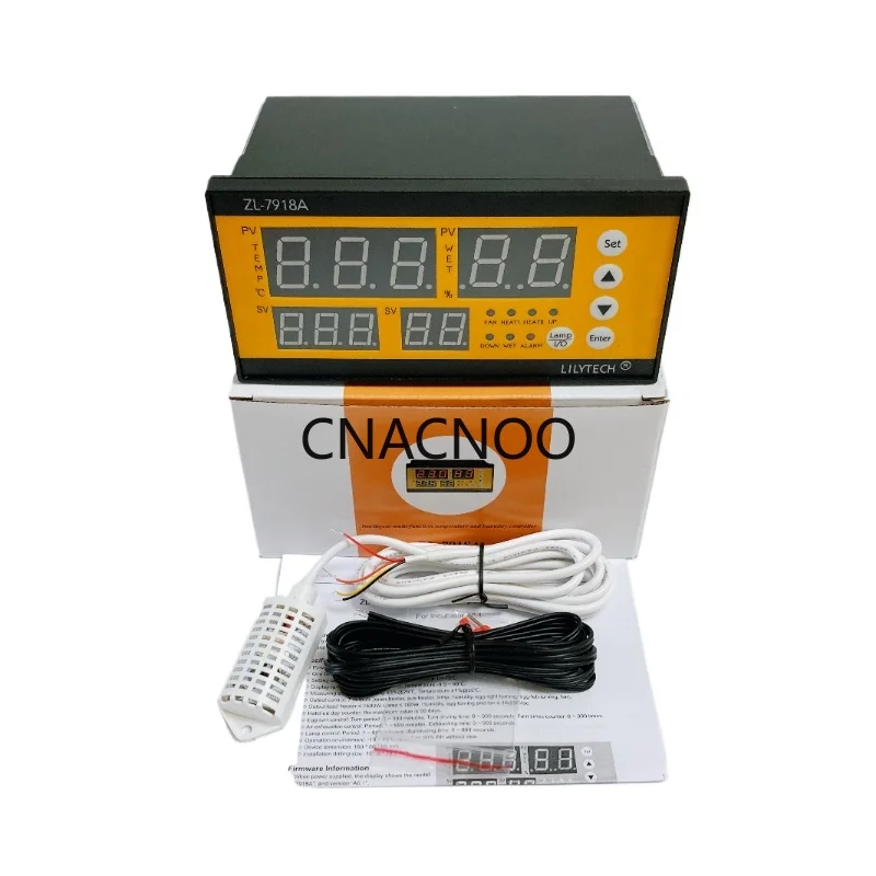 

ZL-7918A For Egg Incubator Controller Multi-Function Temperature Humidity Control For Farm Equipment Tool Accessory