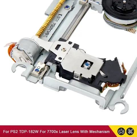 7700X 77000 Replacement For PS2 Laser Lens TDP-182W TDP 182W TDP182W For PS2 with Deck Mechanism Optical Lens