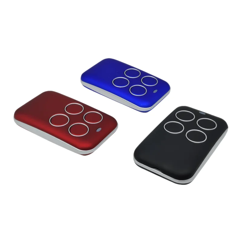 Hot sale Waterproof 4 button 433.92mhz D4 Type Clone Duplicate 18 Brand Rolling Code Remote Controls for Garage Door