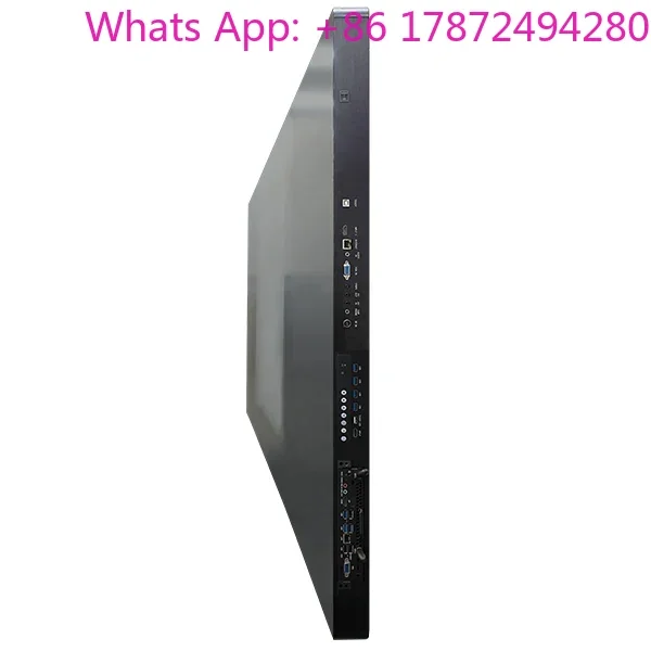 Industrial Grade 65-86 Inch IR Touch Nano Interactive Blackboard | School Electronic Blackboard with Built-in PC