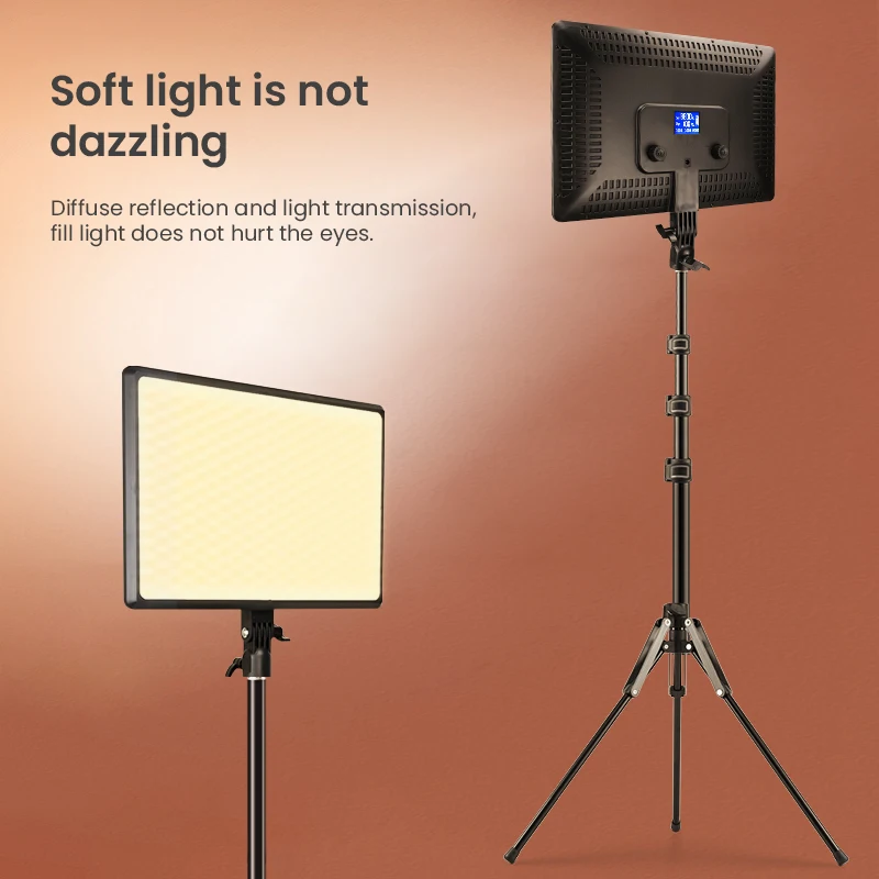 

40W LED Bi-Color Video Light Key Light Studio Photography Lighting Live Streaming Video Camera Lamp for Zoom Meetings Tiktok