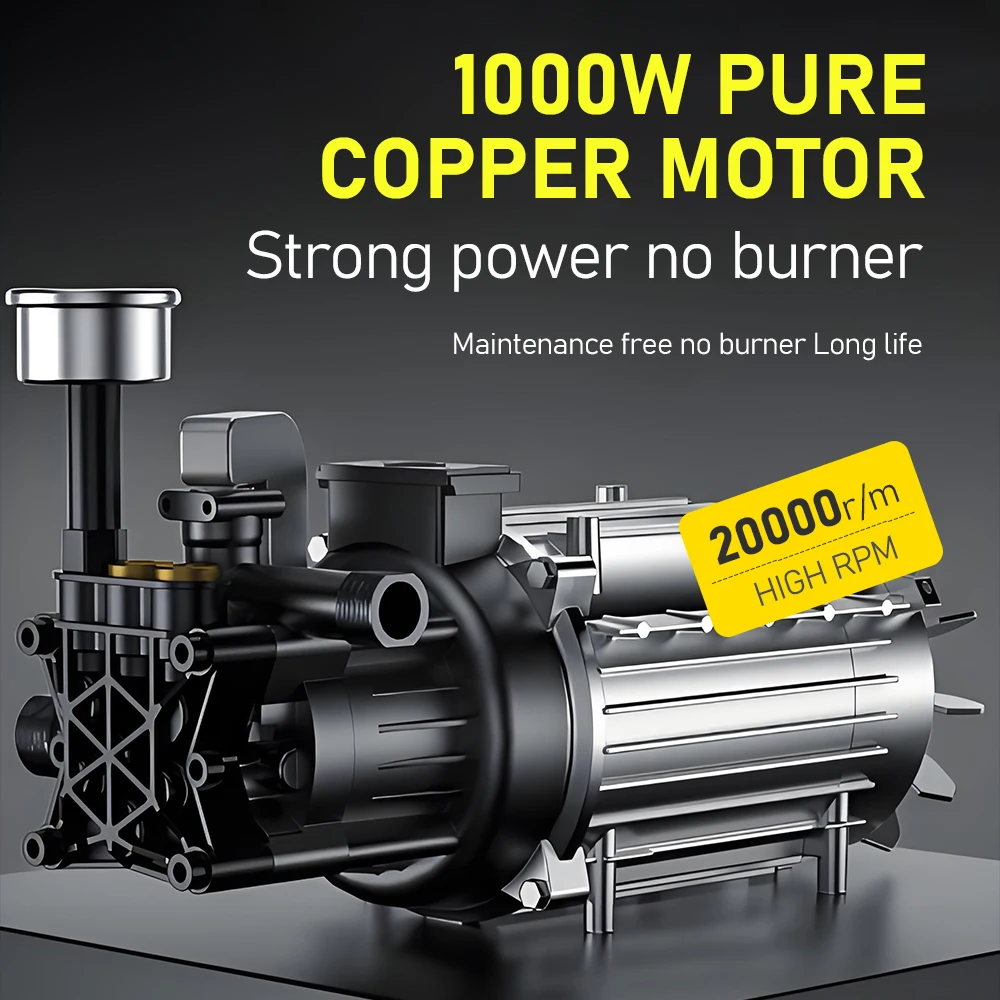 Multi-function Portable Car Wash Pump 220V Household High Pressure Car Wash Water Gun Car Wash Machine Cleaning Machine