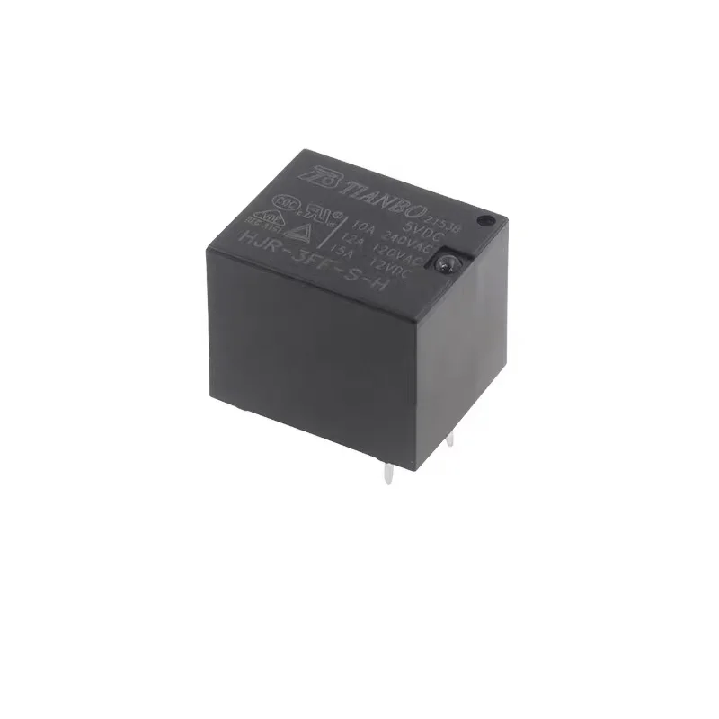 New 1pcs/lot Small electric rice cooker soybean milk machine relay HJR-3FF-S-H-5VDC 12VDC 24VDC 10A 4 pin