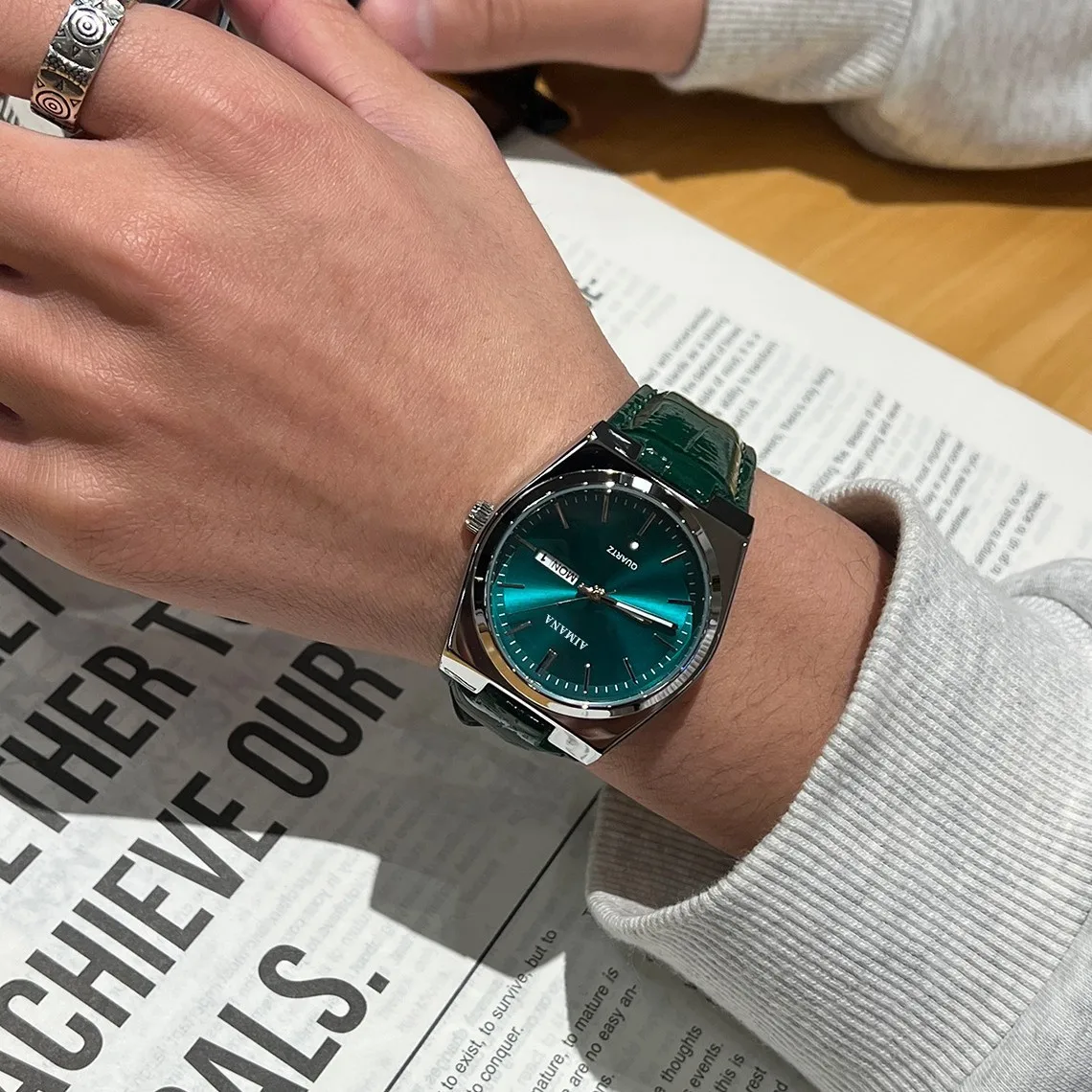 

Business Men Watches Luxury New Top Waterproof Stainless Steel Quartz Wrist Watch Man Silver Luminous Clock Relojes Hombre