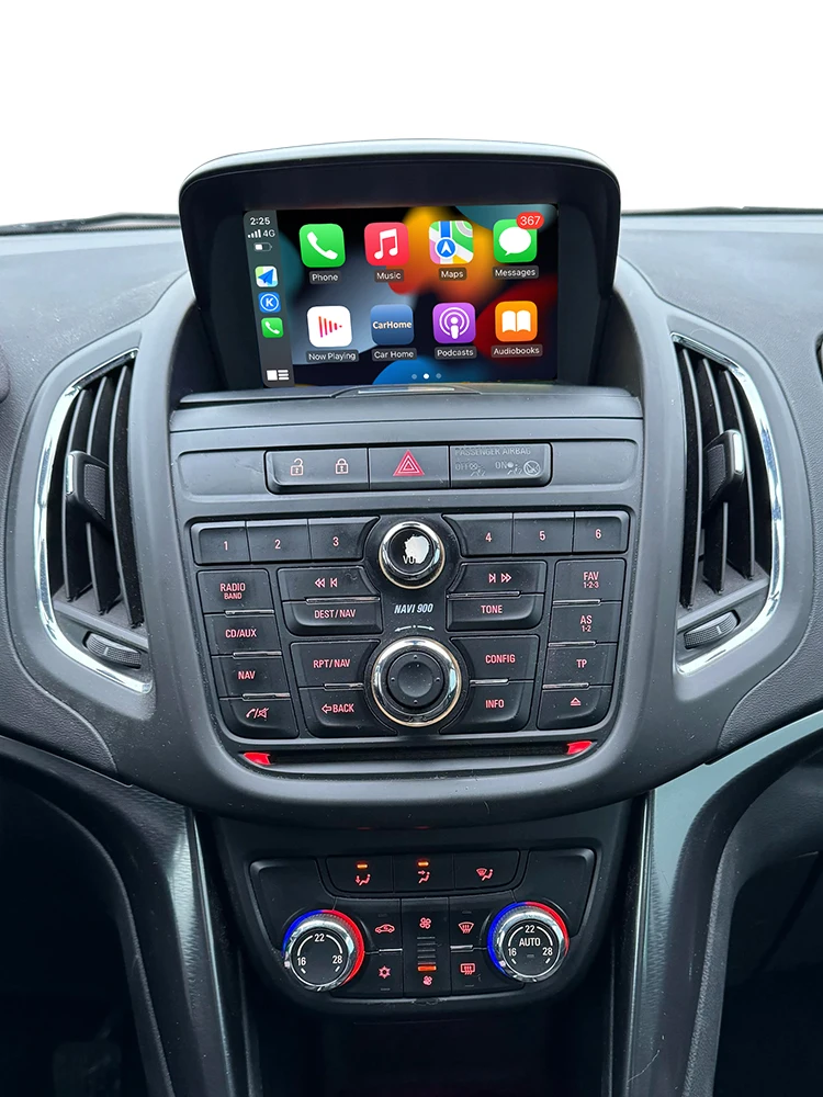 Bonroad Kabelloser Carplay OEM-Bildschirm-Upgrade Smart Adapter für Opel CD500 CD600 NAVI600/650 NAVI0110 NAVI950 DVD800 Zafira Mokka A Corsa Meriva Astra J Insignia Android Auto Airplay Autolink