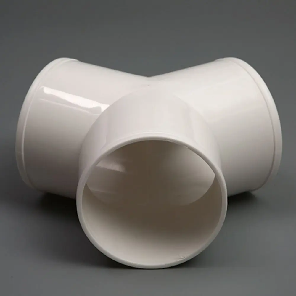 Ducting T/Y Duct Connector Quick Ventilation Tube Joint Coupler 3 Ways Splitter PVC Exhaust Pipe Fittings 100/150/200mm