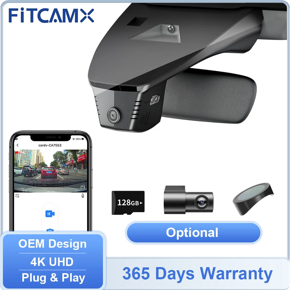 4K Uhd Dashcam For … - image