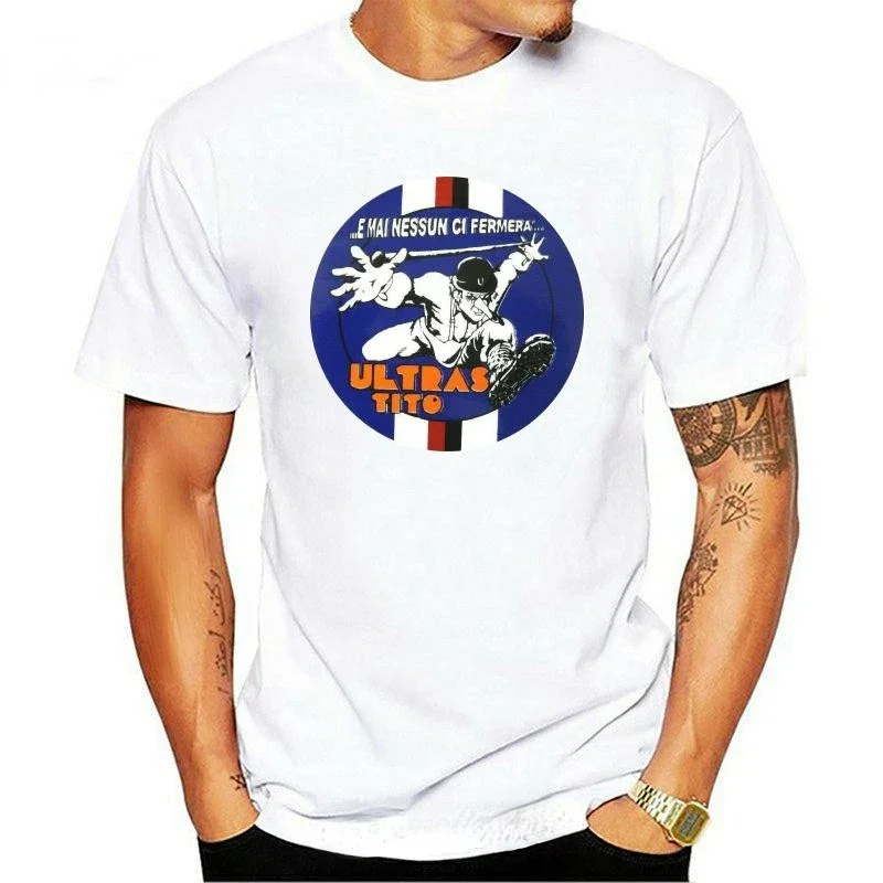 ULTRAS SAMPDORIA CURVA SUD GENOVA ULTRAS TITO Graphic Tshirts Women Men Summer Fashion Cool Loose Camisetas Tops Tee Ropa Hombre