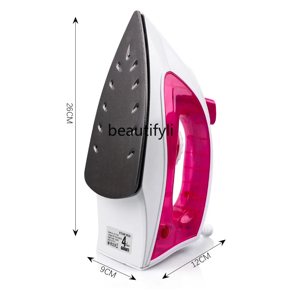 Handheld household electric iron, wet and dry steam iron, temperature control portable ironing machine