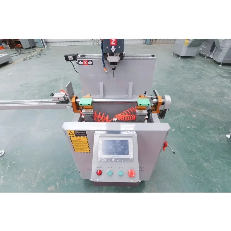 Window Door Profile Milling And Drilling Machine System with Milling Cutter for Processing Holes in Home Improvement Tools