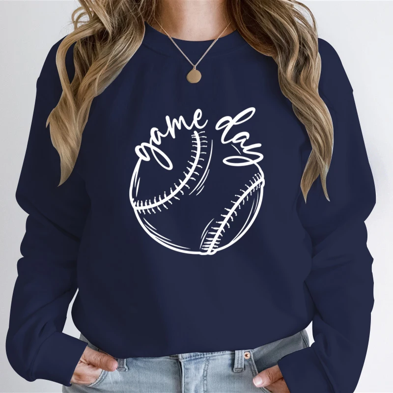 

Woman Clothing Printed Hoodies GAME DAY Sweatshirts Men and Women Spring and Autumn Fashion Women's Sweat-shirt Women's Sweater