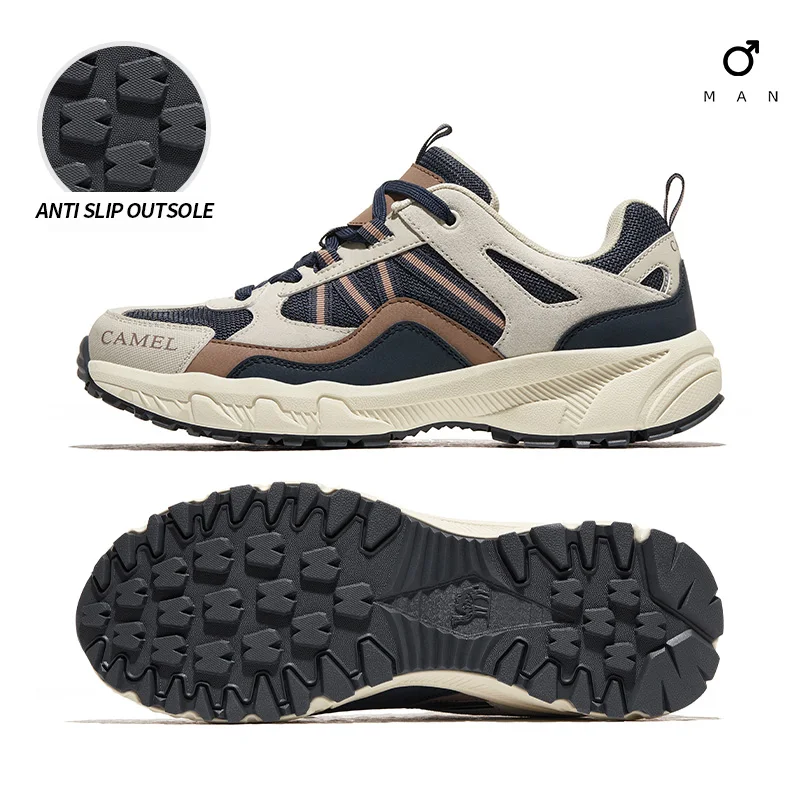 GOLDEN CAMEL Hiking Shoes Men Women Outdoor Male Sneakers Sport Climbing Walking Trekking Shoes for Men 2023 Summer Non-slip