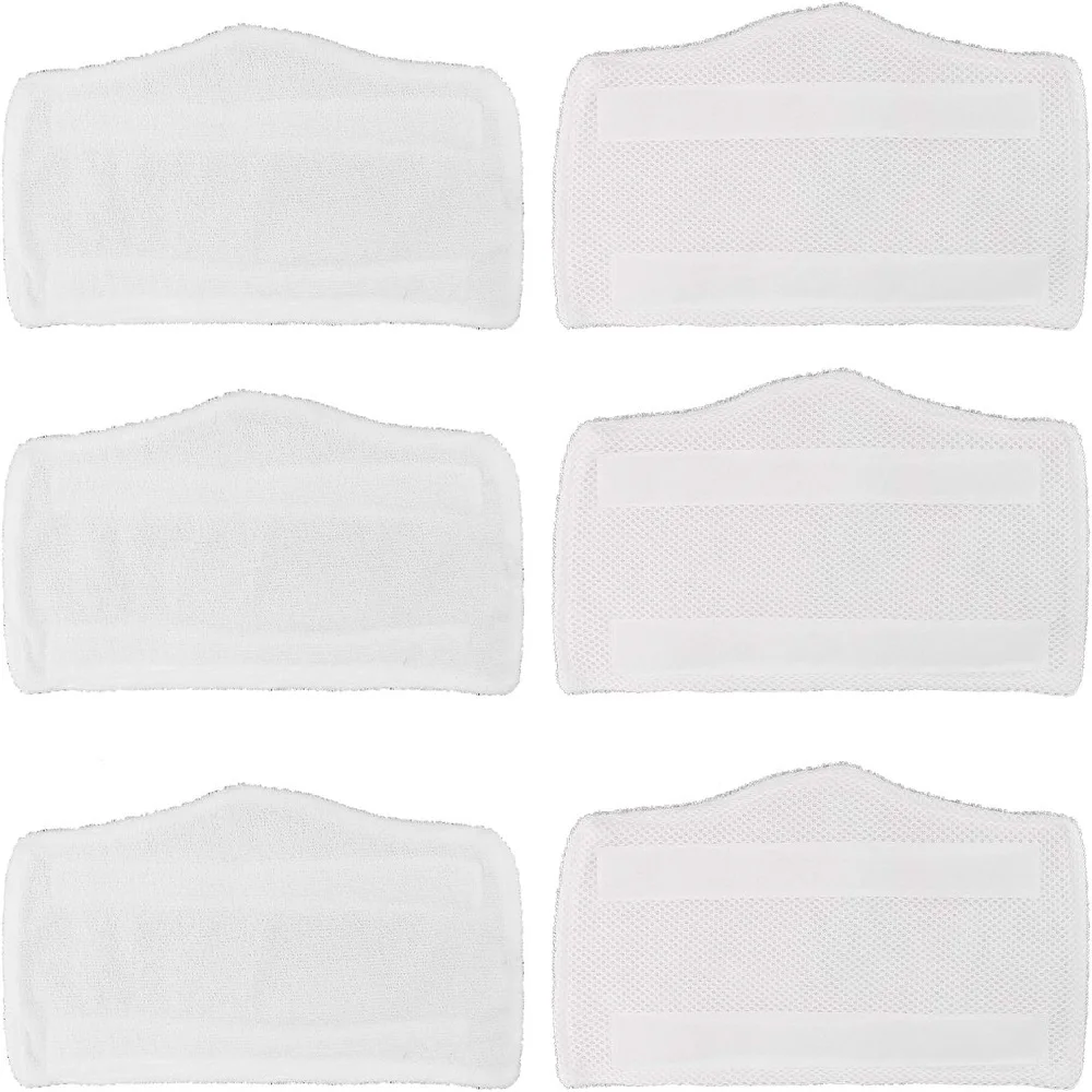 2/3/4PCS Steam Mop Pads Washable Microfiber Cleaning Steamer Replacement Pads for Shark Steam & Spray Mop