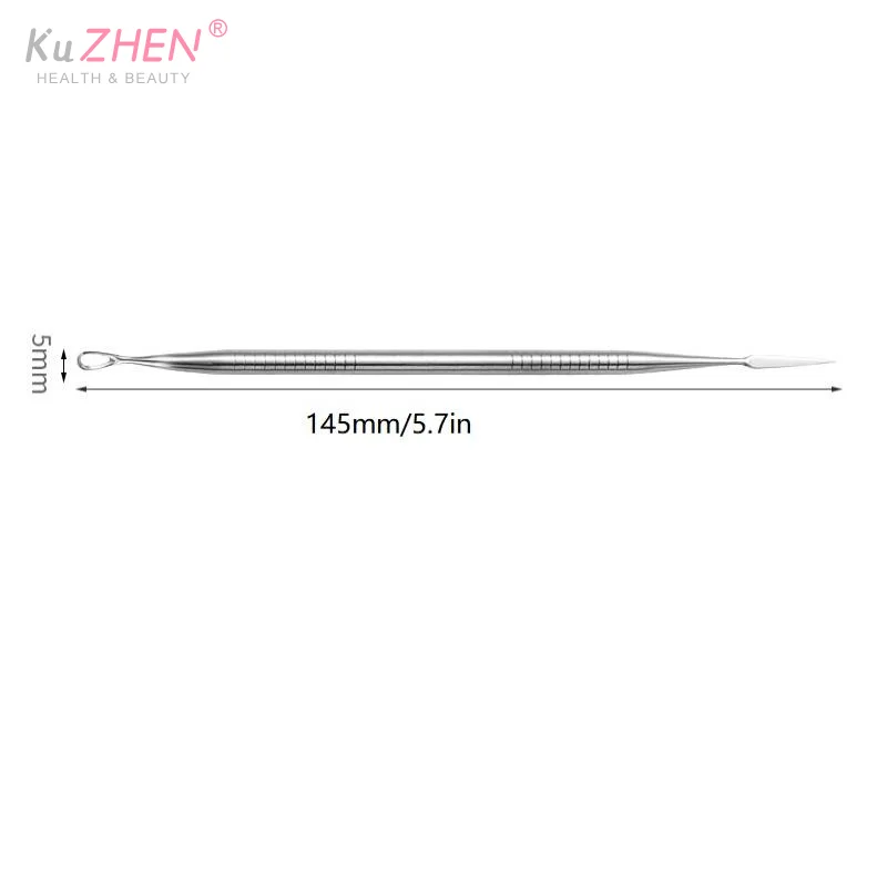 Pinzas para espinillas de células ultrafinas, Clip para espinillas, salón de belleza profesional, elimina partículas de acné, herramienta de aguja, herramientas de belleza