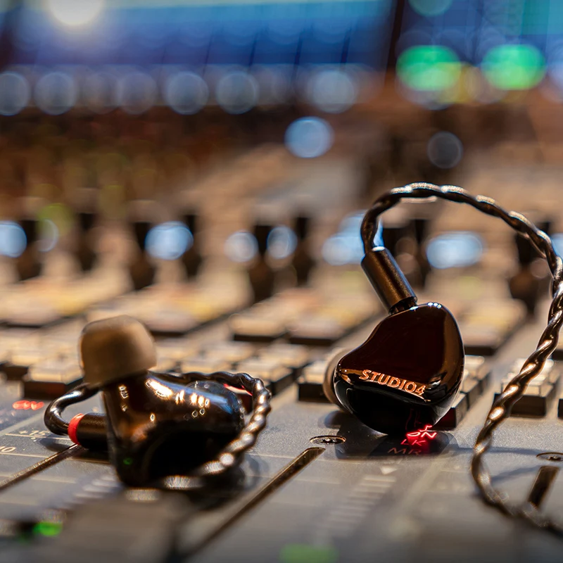 Softears STUDIO 4 4BA سائق 3-Way داخل الأذن رصد سماعة IEM سماعات أذن سلكية 0.78 مللي متر كابل OFC قابل للفصل سماعة #6