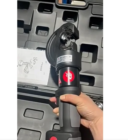 

Портативные гидравлические клещи ES400B с литиевым аккумулятором, электрические, с прямой рукояткой