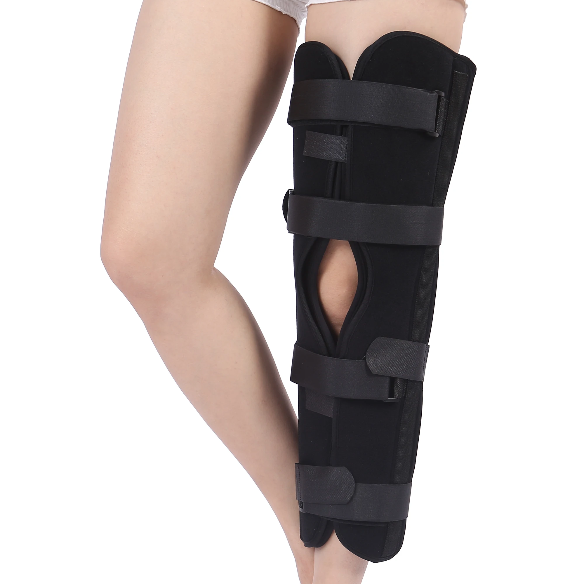 Jointown Brand Adjustable Home Medical Recovery Knee Brace Physical Therapy Equipment Knee Fixation Strap Leg Band Wholesale