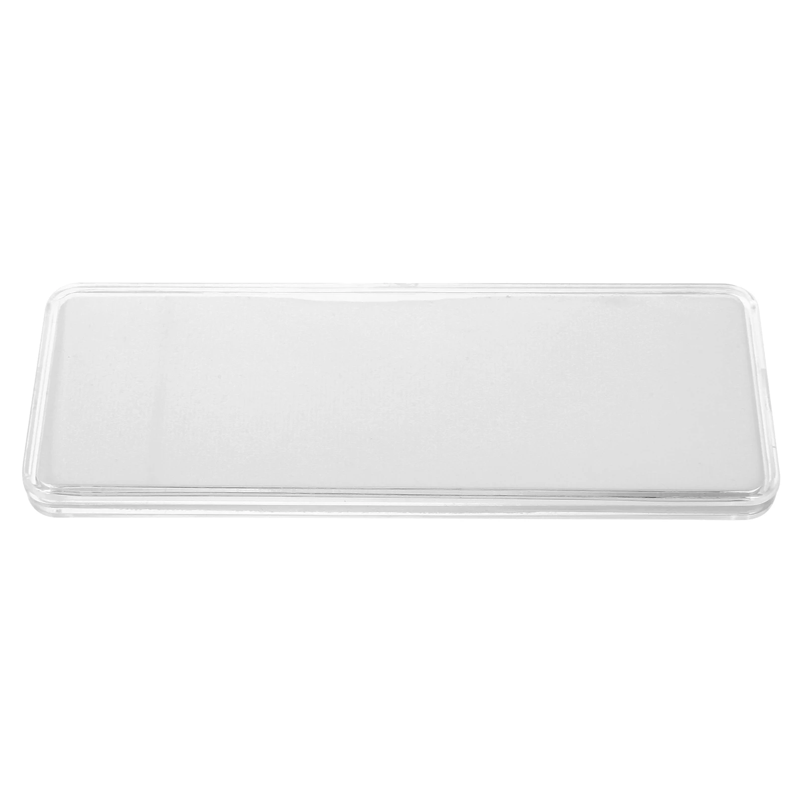 1 stücke Klar Halter Fall Transparent Schutz Für Münzen Display Lagerung Organizer Box Tragbare Münze Container Business