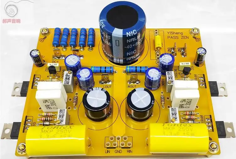 

PASS ZEN Single-end Class A Headphone Amplifier 5W DC 24V HIFI IRF610 MOSFET Finished Board