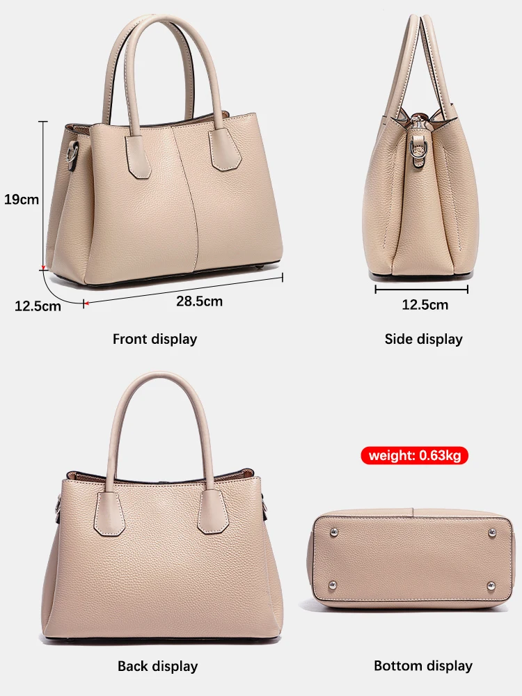 Imagem -04 - Zency-bolsala de Couro Genuíno para Mulheres Bolsa Designer Feminina Bolsa de Alça Superior Luxo Crossbody Fivela Dupla Bolsos de Compartimento ol