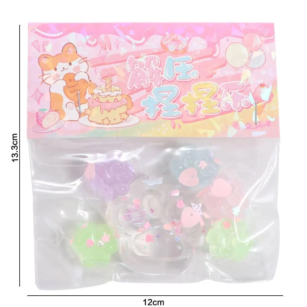 Powolny Odbiór Świecąca Zabawka do Ściskania w Kształcie Kociej Łapki, Silikonowa Zabawka Antystresowa w Kształcie Kreskówkowej Kociej Łapki, Ręcznie Robiona Miękka Zabawka do Ściskania w Kształcie Kociej Łapki, Żarty