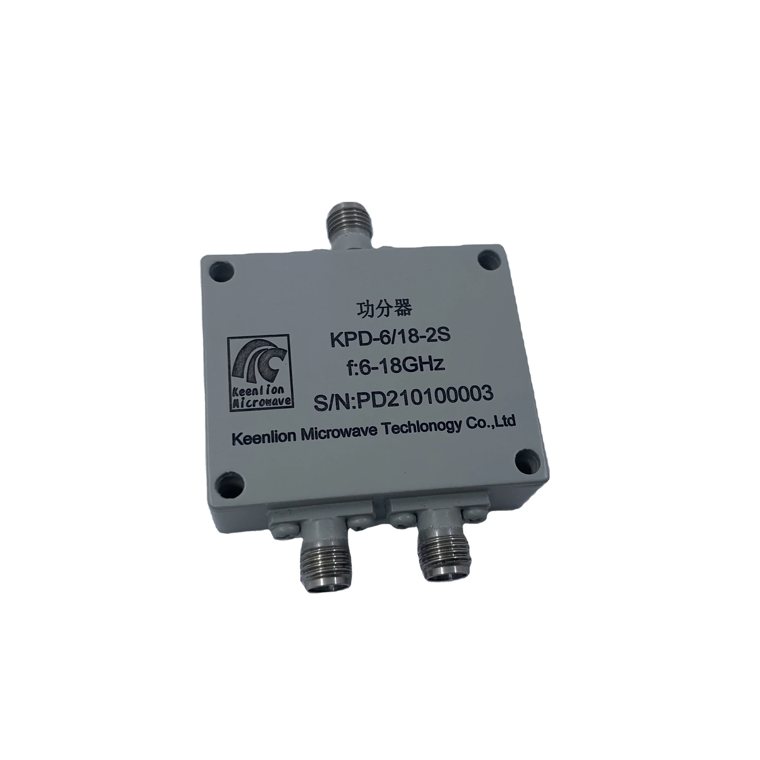 6-18GHz 2 Way Microstrip Power Splitter Power Divider,SMA Connect Power Divider Splitter