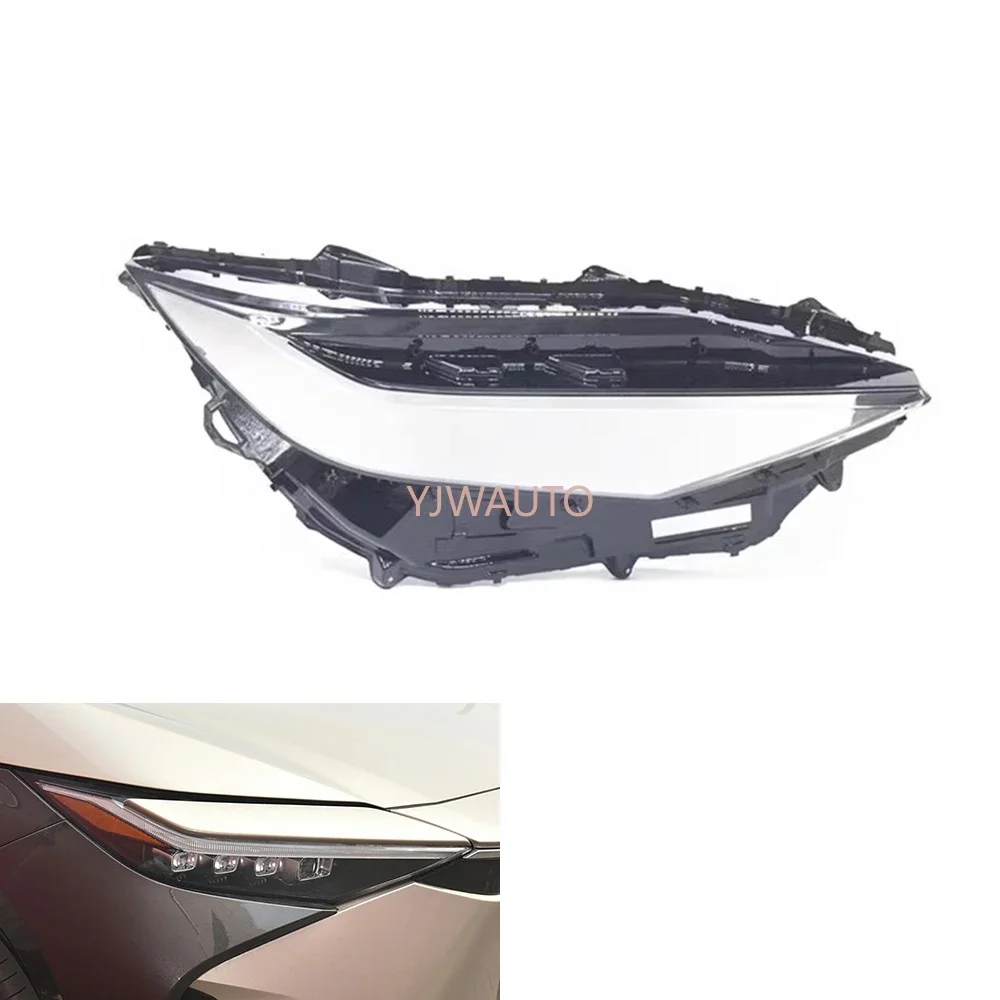 

For Toyota BZ4 2022 Car Headlight Cover Car Headlamp Lens Glass Replacement Front Lampshade Auto Shell
