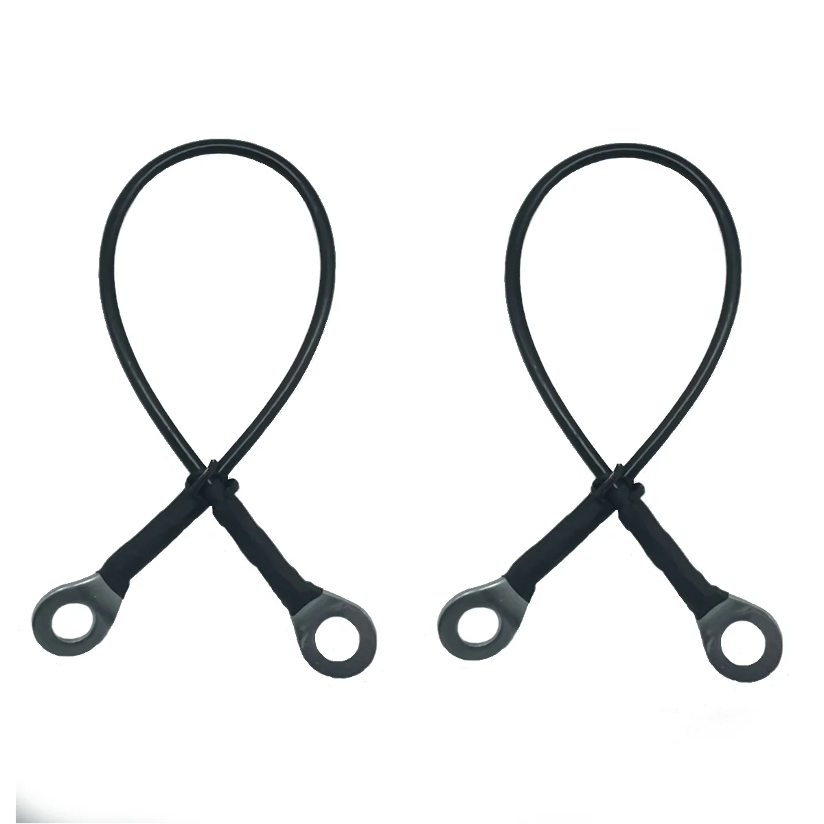 1Pc/2Pcs 40cm Universal Pickup Truck Tailgate Support Steel Wire Hitch Strap Cables