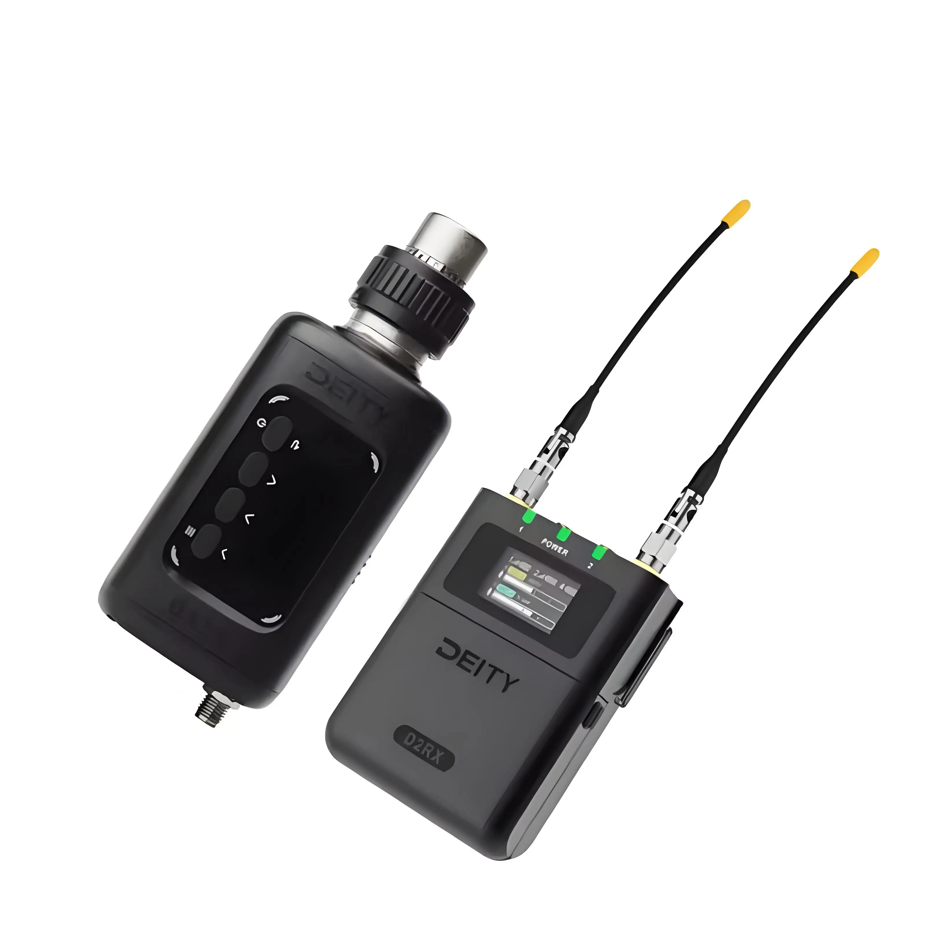 DEITY with 32-bit Float Recording Recorder D2RX Dual Channel Receiver THEOS DXTX UHF Digital Wireless Transmitter DEITY
