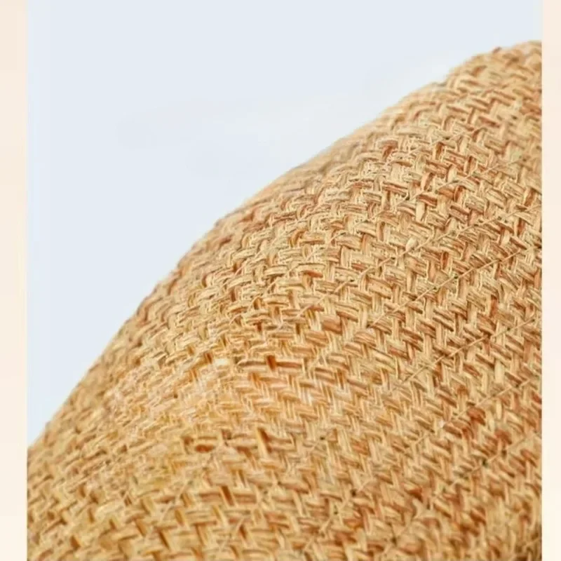 

Summer Linen Hollowing Sun Hats British Gentleman Jazz Top Panama for Men Adjustable Breathable Straw Hats Fashion Cowboy Cap