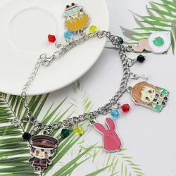 Anime Toilet Bound Hanako Kun Charm Bracelet Yugi Amane Cosplay Bangle Bracelet for Women Girl Cartoon Figure Bracelet