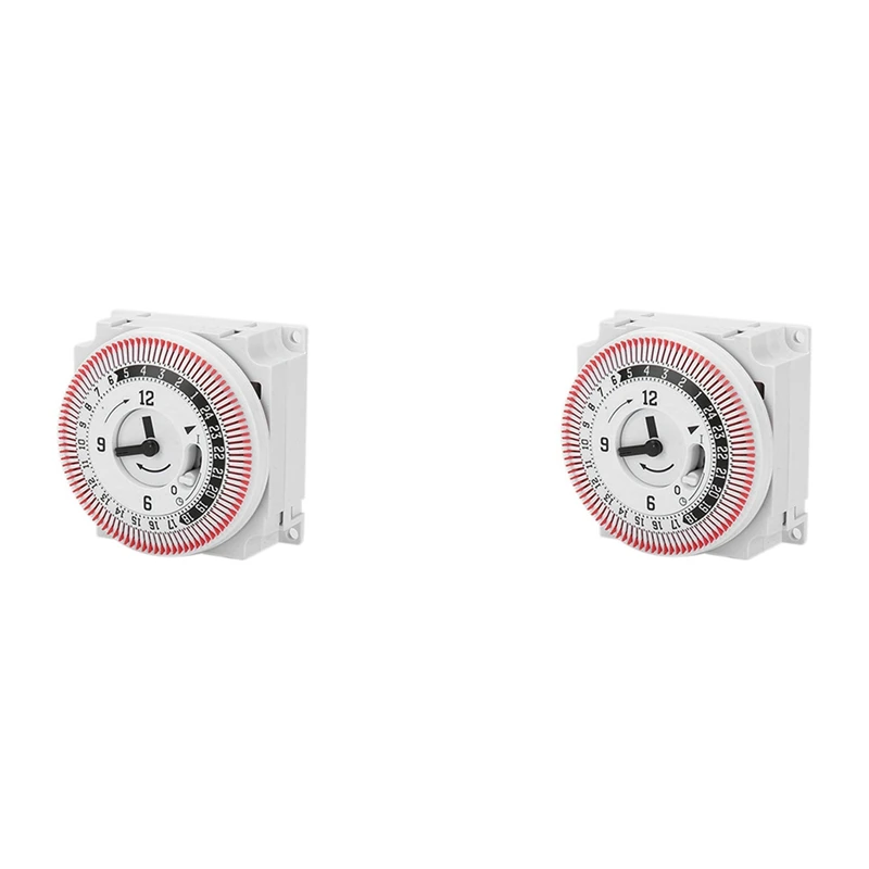 2X Industrial Timer Movement Timing FRK17-3 Intelligent Mechanical Time Control Switch Automatic Power-Off Timer Plug A